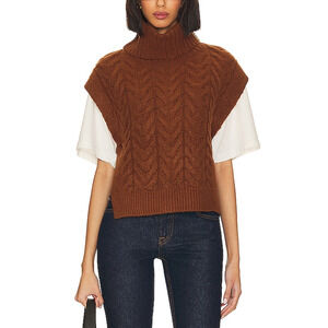 525 'Blake' Brown Acrylic Sweater Size M / L - NWT